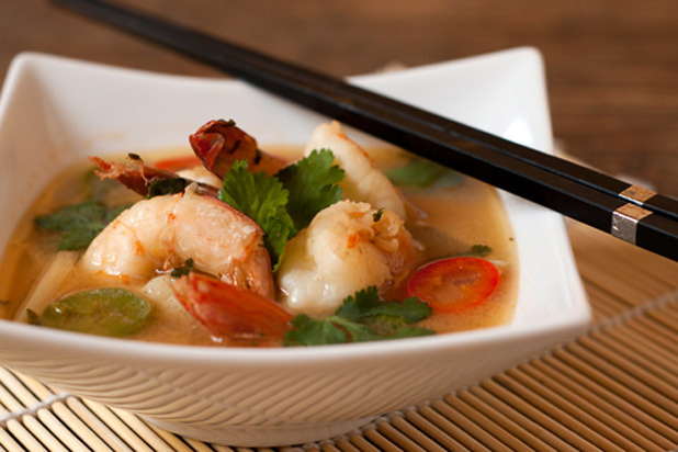 Cooking with Michele — Thai Hot and Sour Shrimp Soup (Tom Yum Goong)