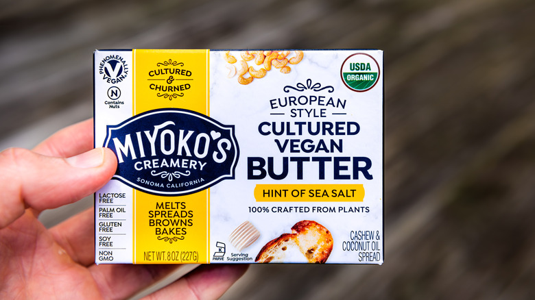 Vegan butter product