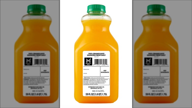 Member's Mark Freshly Squeezed Orange Juice