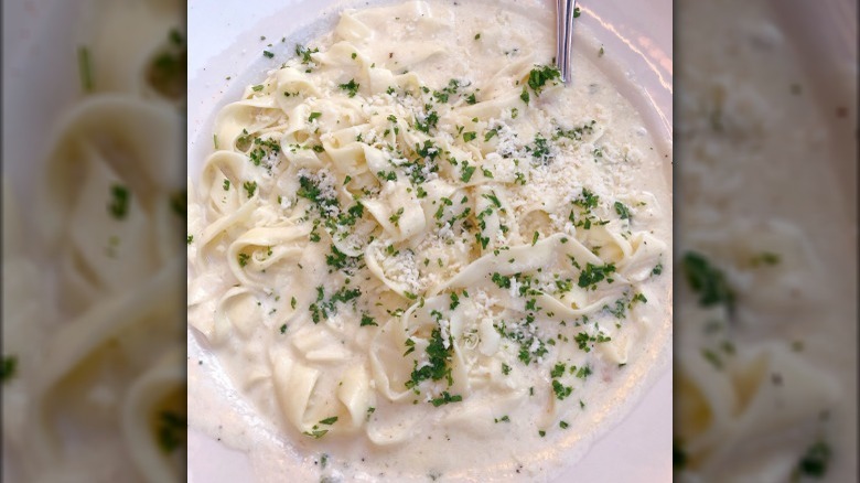 Fettuccine Alfredo with Chicken