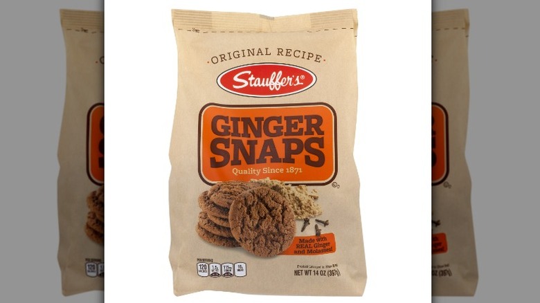 Stauffer's ginger snaps cookie bag