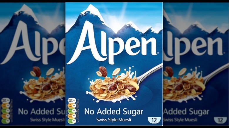 box of alpen muesli