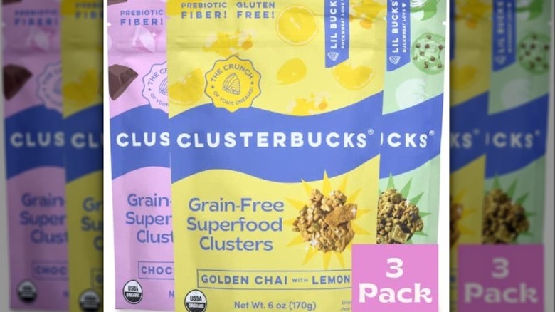 Bag of clusterbucks chocolate granola