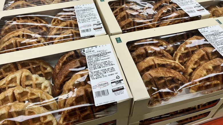 Kirkland waffle packages