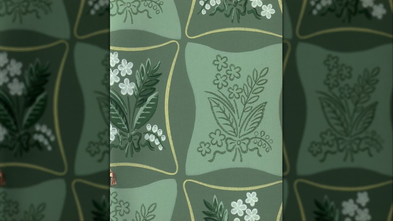 "Shadow Print" wallpaper design