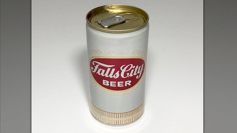 Can of Falls City beer