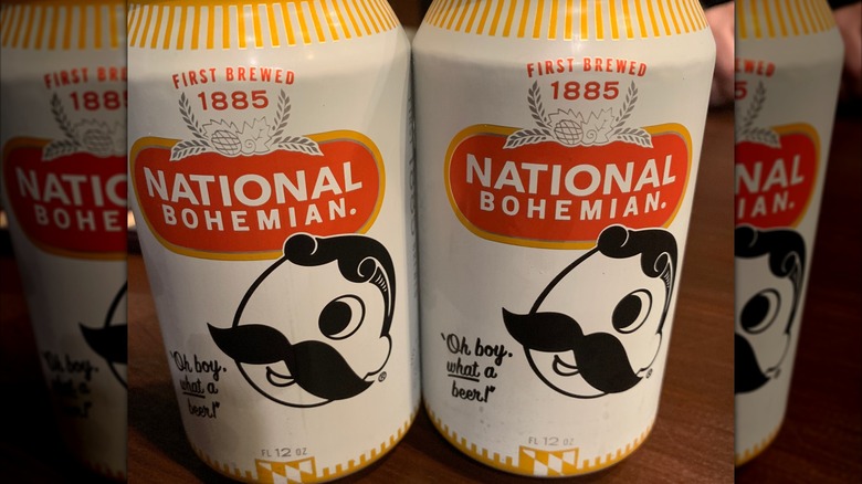 National Bohemian beer cans