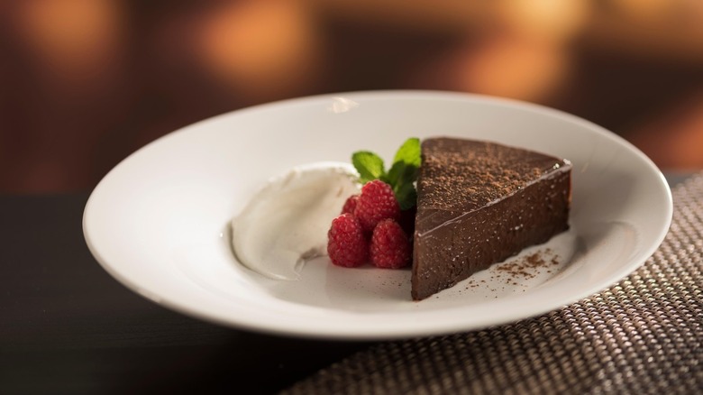 The Capital Grille flourless chocolate espresso cake