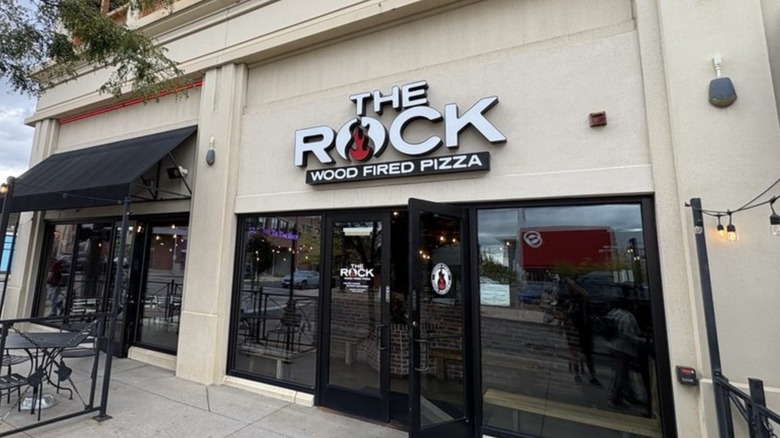 The Rock Wood-Fired Pizza storefront