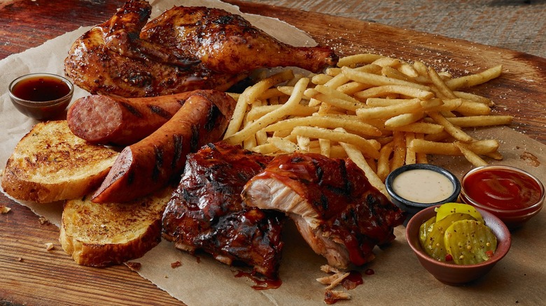 Meats from Logan's Roadhouse