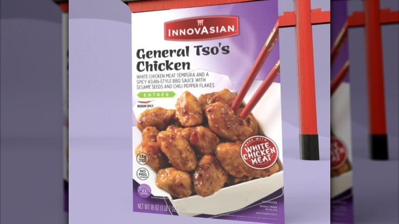 A pack of frozen General Tso's Chicken by InnovAsian