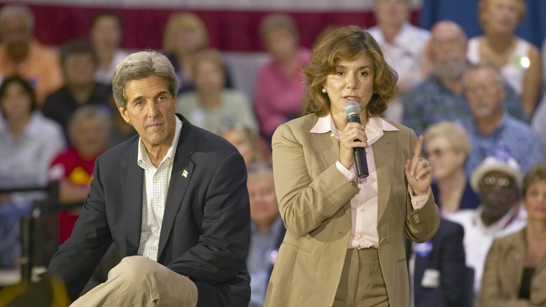 Teresa Heinz with John Kerry