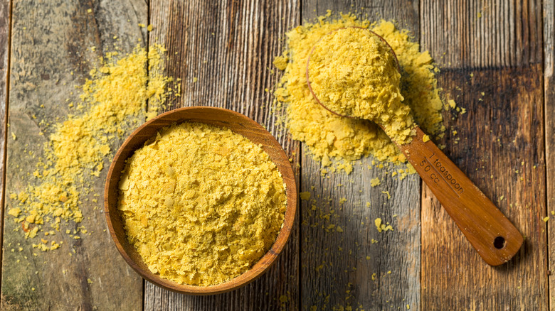 A vegan cheese substitute