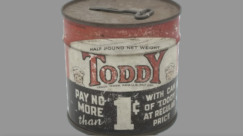 Vintage canned Toddy
