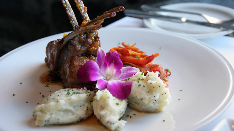 Haute cuisine mashed potatoes