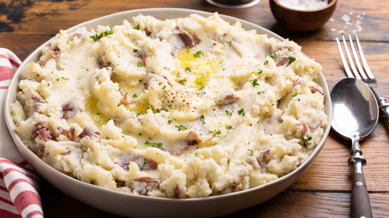 Red skin mashed potatoes