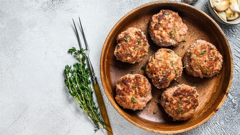 Ritz cracker burger patties