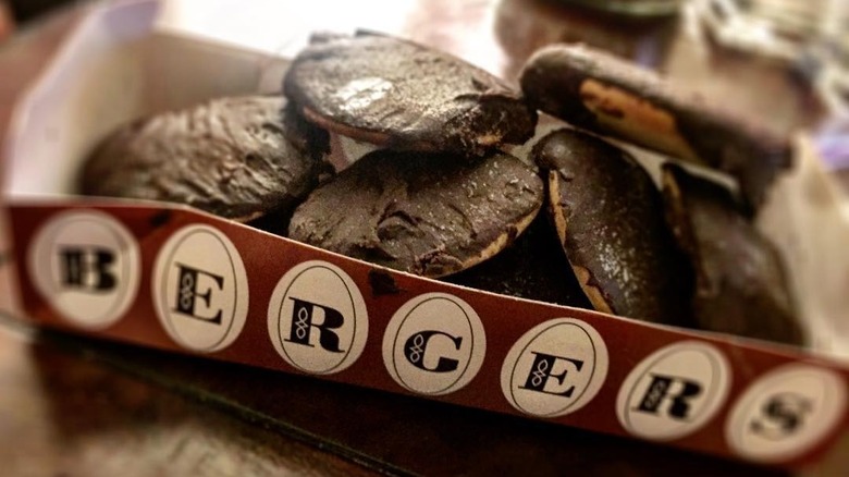 box of Berger cookies