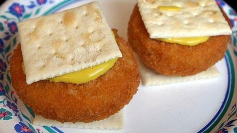 coddies on paper plate