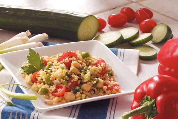 Mediterranean Bulgar Salad Recipe