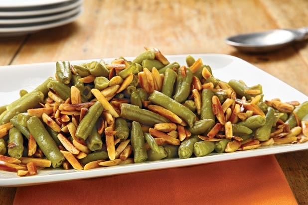 Toasted Almond Green Beans Recipe