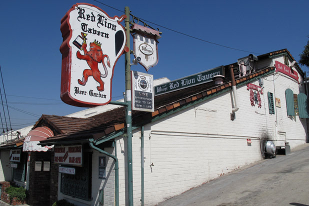 9. The Red Lion Tavern, Los Angeles