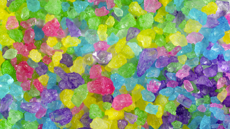 Overhead shot of Pop Rocks