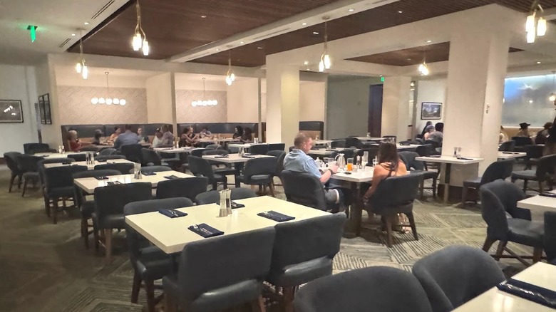 Interior shot of Steakhouse 71 in Contemporary Resort