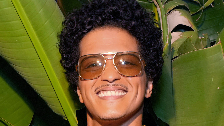 Bruno Mars smiling