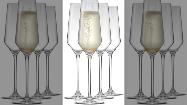 Product image of JoyJolt Layla Champagne Glasses, Set of 4