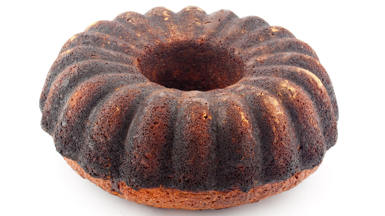 Over-baked Bundt cake