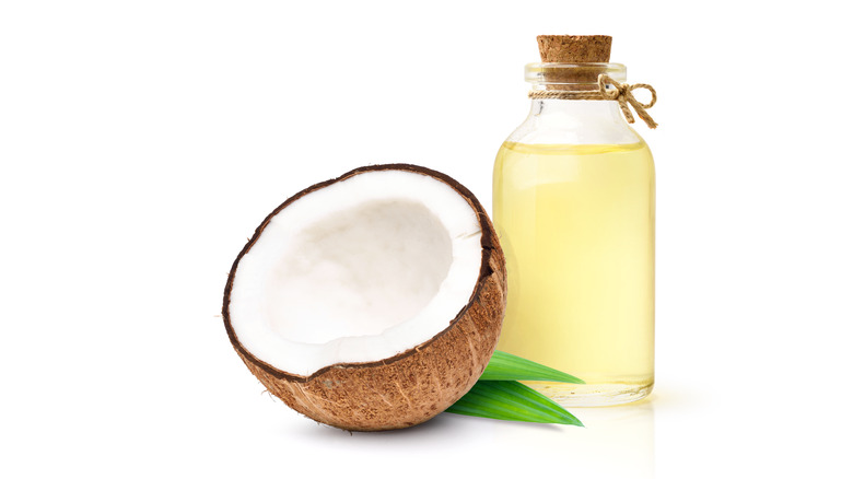 Coconut oil and coconut