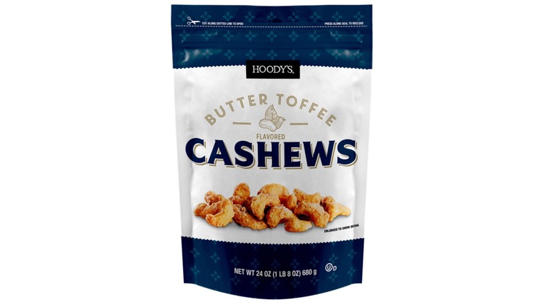 Bag of Hoody's Butter Toffee Cashews