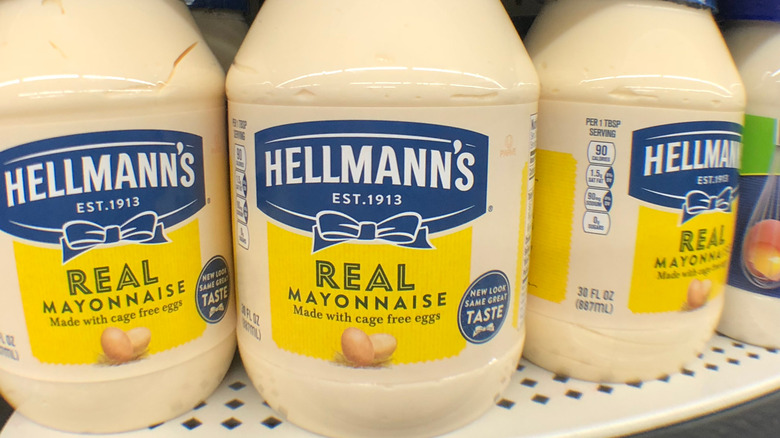 jars of Hellmann's mayo