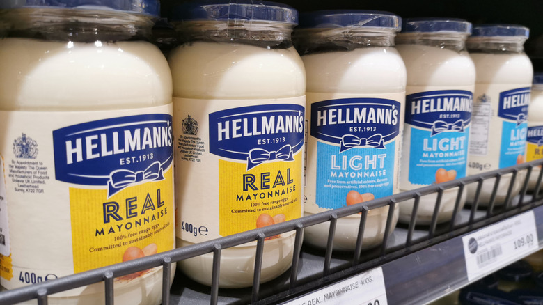 jars of Hellmann's Mayonnaise