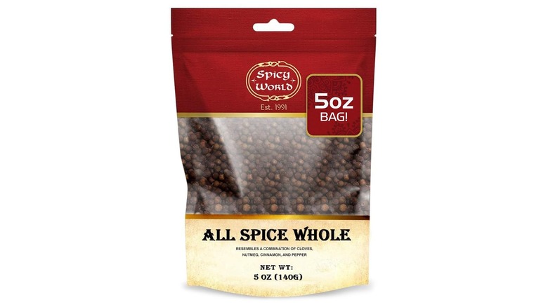 Bag of allspice berries