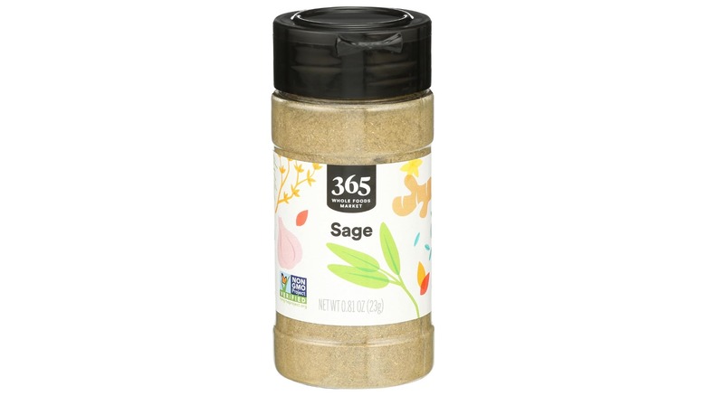 Jar of 365 brand ground sage