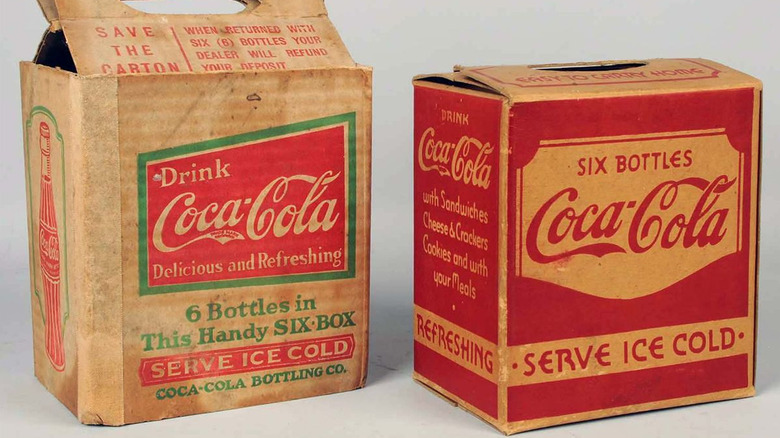 Coca-Cola six pack carriers