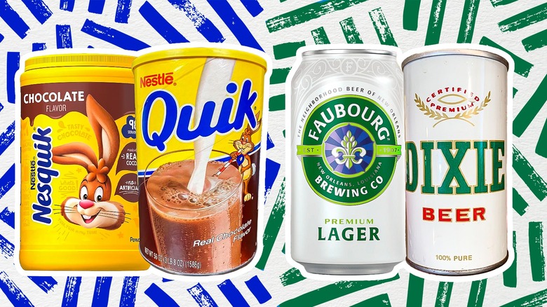 Nestle Quik and Faubourg Beer