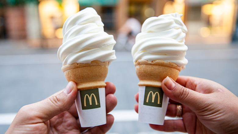 McDonald's ice cream cone
