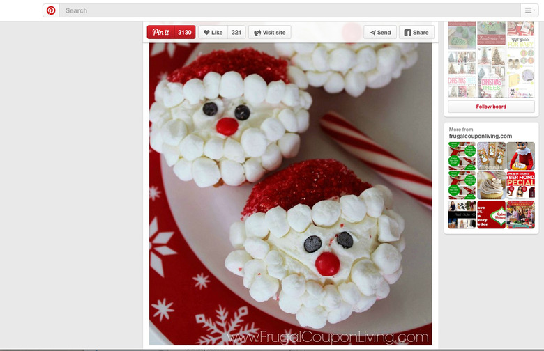 Santa Cupcakes 