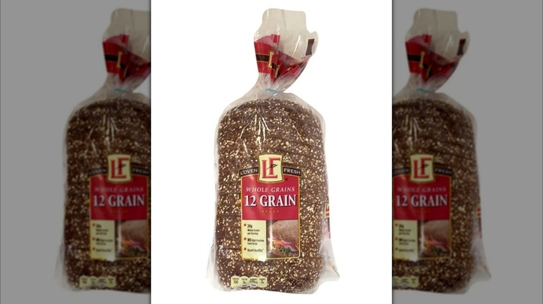 Aldi L'oven Fresh 12 Grain Whole Grains Bread Wide Pan