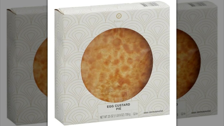Publix Egg Custard Pie