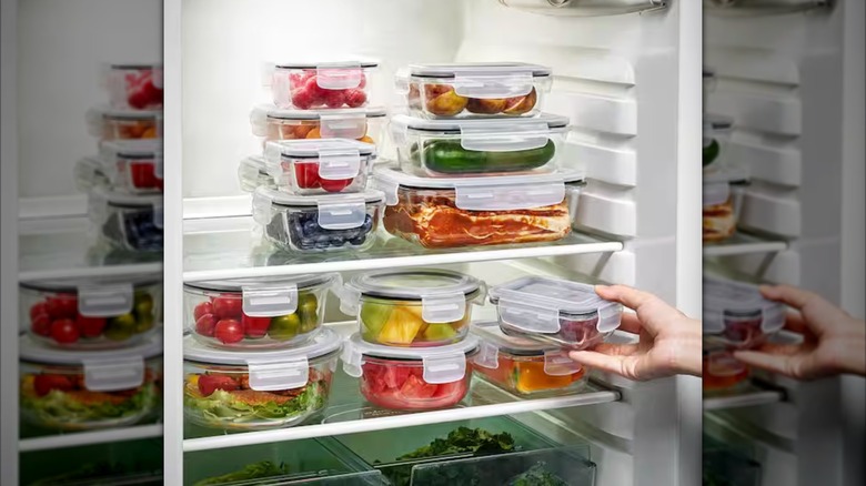 Sorbus 28-Piece Glass Food Storage Containers with Lids