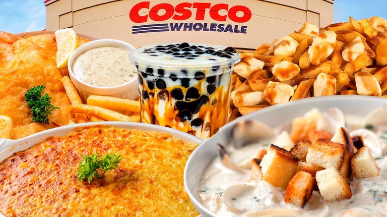 International Costco food court items 