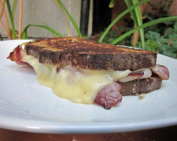 Bacon and Jarlsberg Grilled Cheese