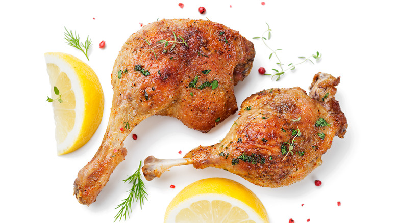 two Confit Duck Legs