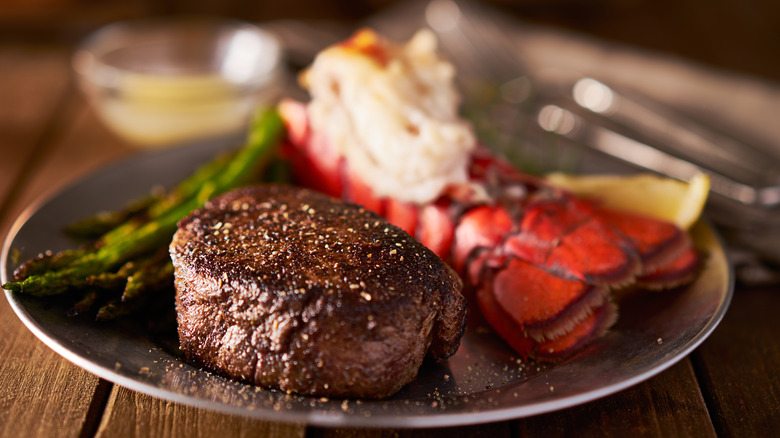 filet mignon lobster Surf and Turf