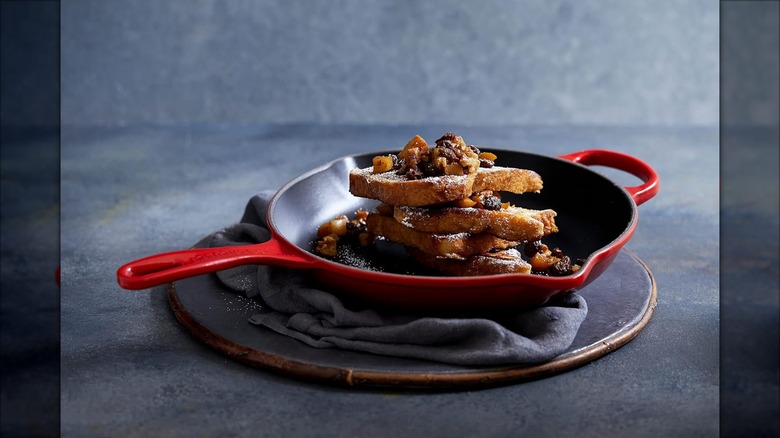 Product image of the Le Creuset enameled cast-iron skillets
