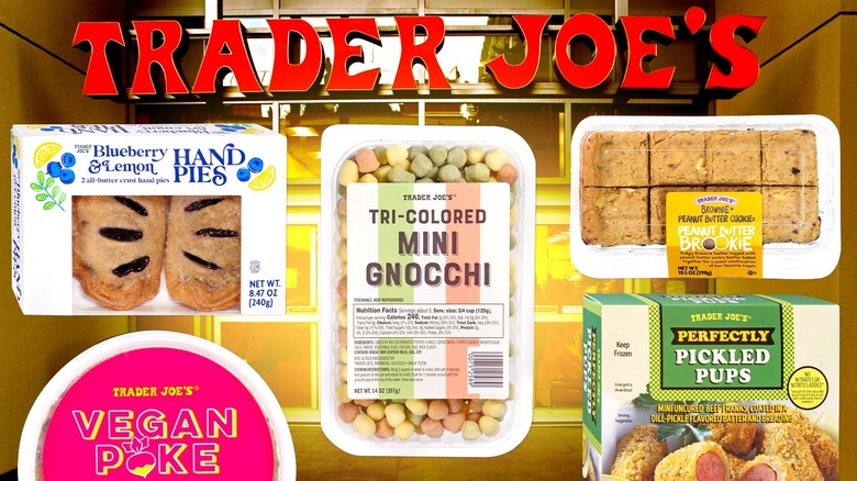 Assortment of products from Trader Joe's